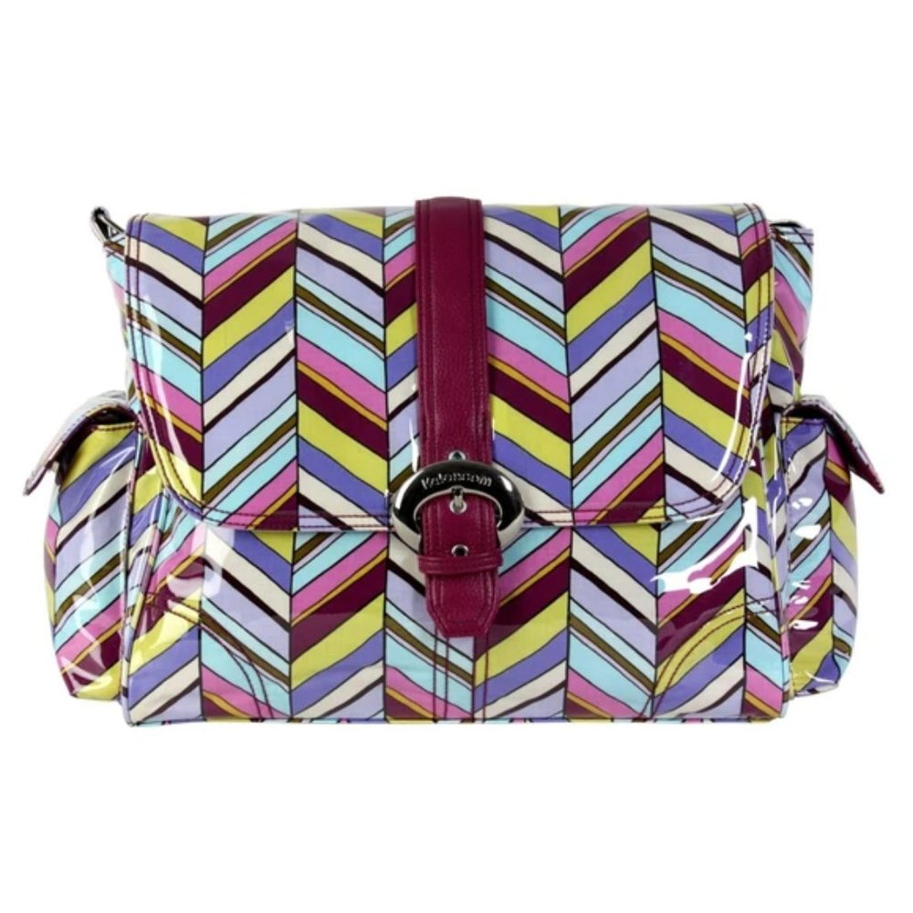 Kalencom Water Resistant Coated Diaper Bag with Magnetic Buckle  NWT
